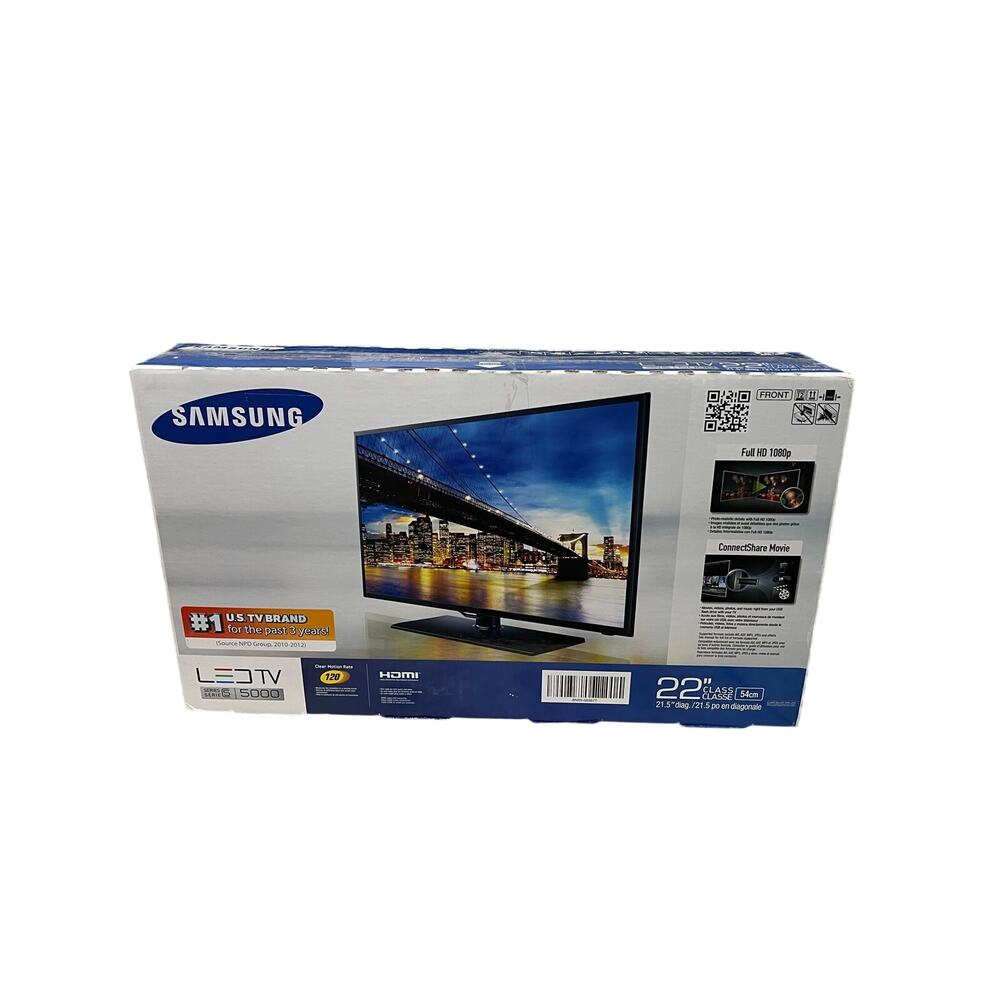 Samsung UN22F5000AF 22” 1080p LED HDTV Series 5 Brand New In Box